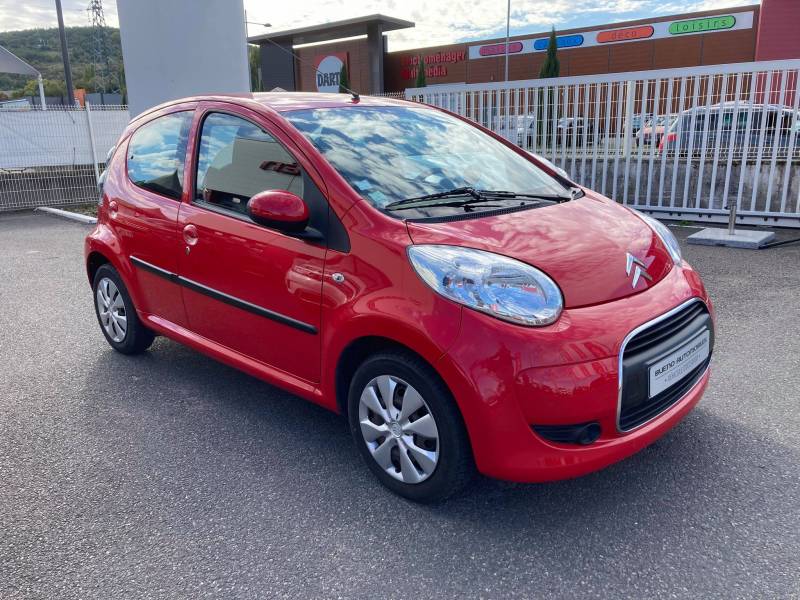 CITROEN C1 ROUGE FAIBLE KM