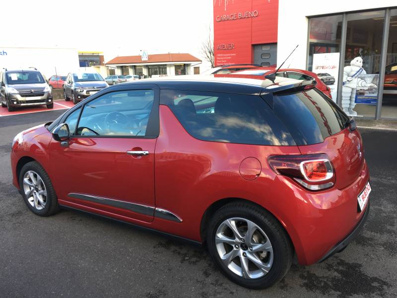 DS 3 KM CAMERA ROUGE RUBI/NOIR VOITURE