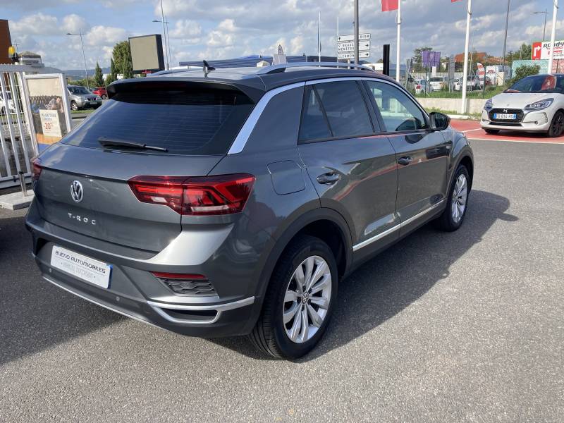 T ROC OCCASION DIESEL BOITE AUTO GRIS PROCHE CLERMONT FERRAND