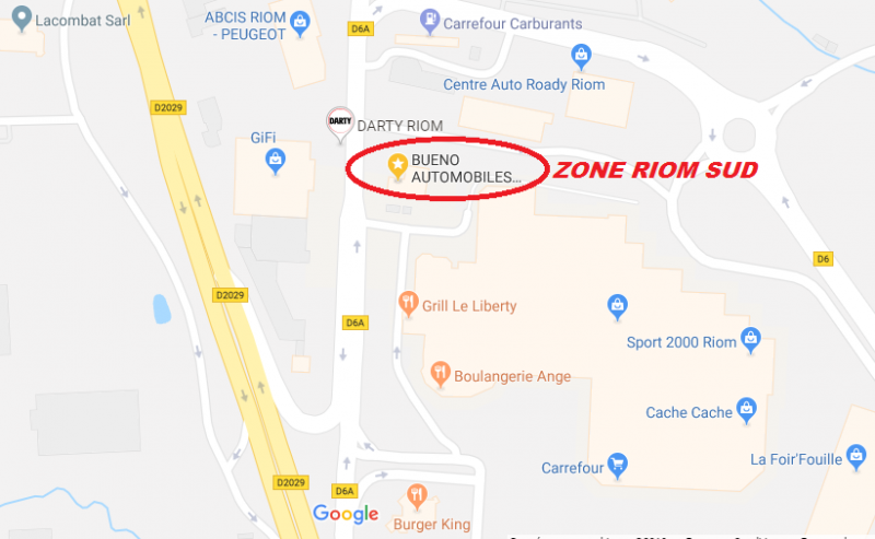 Où Sommes nous ? citroën à Riom