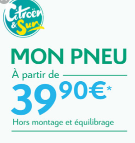 Mon Pneu à partir de 39,90€*